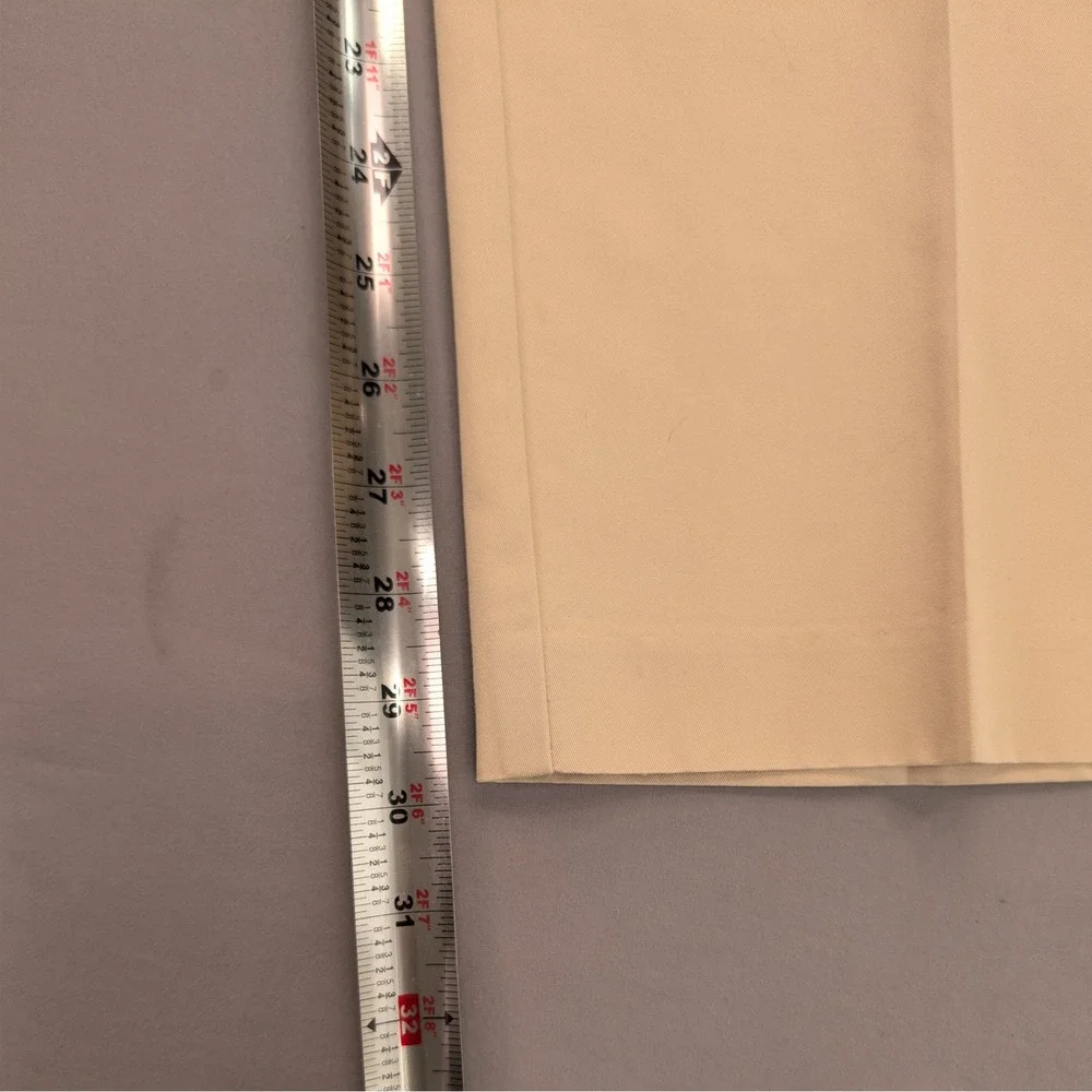Orvis Signature Khaki Pants 35x30 Flat Front Cotton Classic Fit